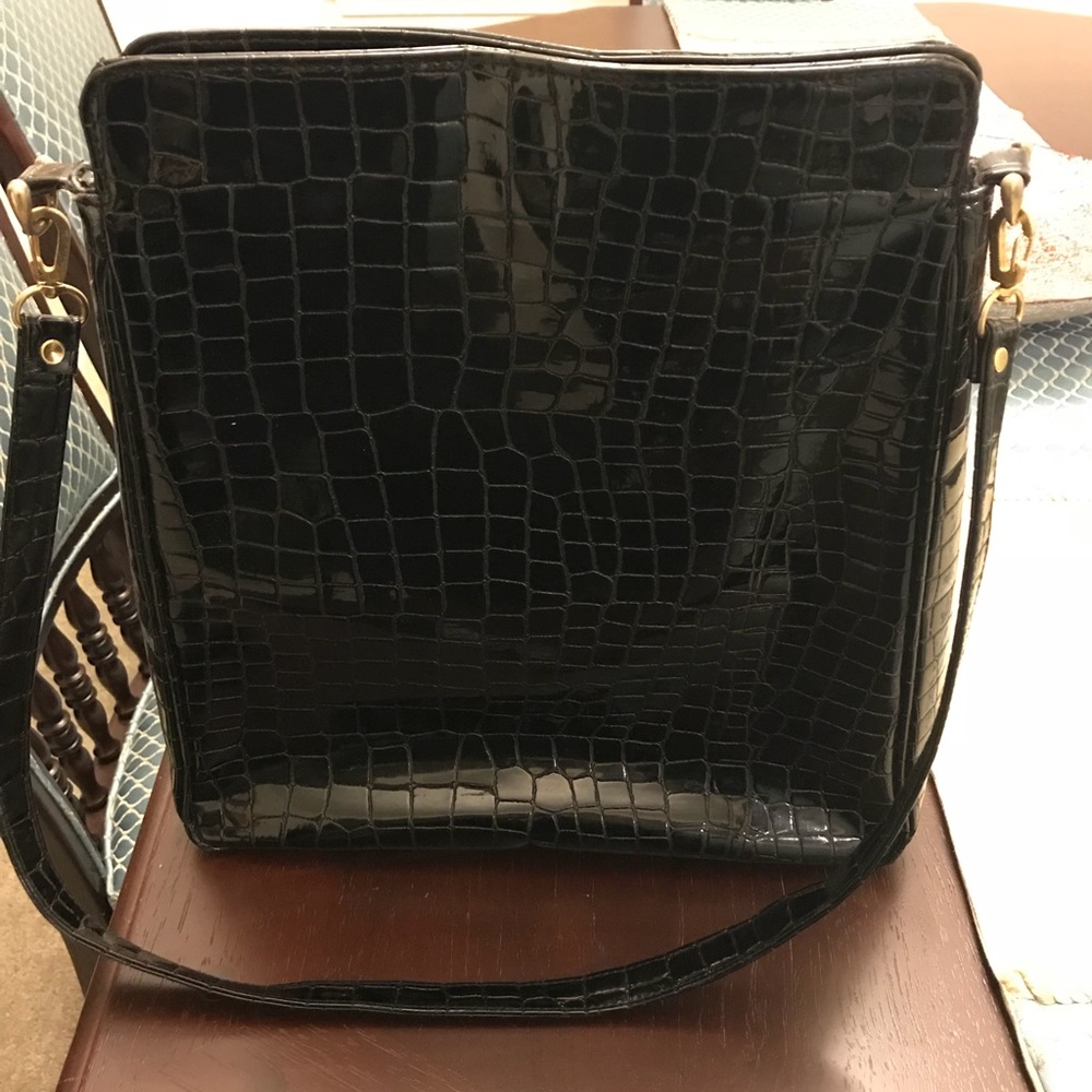 Vintage Marico Dallas Patent Leather Shoulder Bag